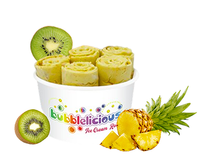 Paradise Swirl  Kiwi / Pineapple
